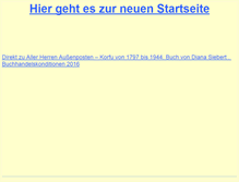 Tablet Screenshot of diana-siebert.de